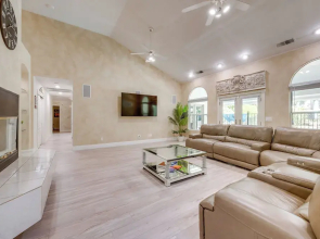 Billiards & Private Pool: Bright Clovis Home!