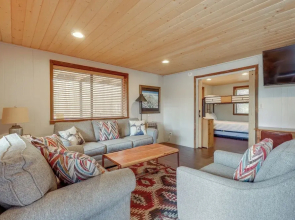 Deluxe A-frame Home w/ Game Room & Deck!