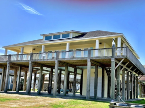 Ark On Crystal Beach by RedAwning