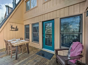 1 Mi to Skiing: Beech Mountain Condo w/ Fireplace!