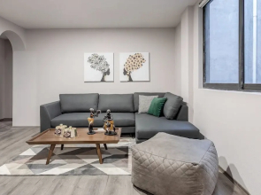 Modern Comfort in Roma Norte - Laundry -sleeps 7