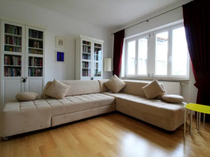 Luxury city apartment - view of river and castle