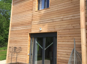 Maison écologique en pleine nature