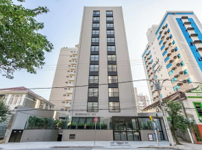 Studios Rio Branco by Viva - Prédio moderno, aptos com cama king-size no centro de Floripa