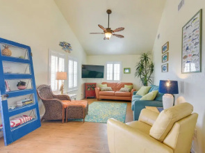 Walk to Shore: Surfside Beach Home w/ Bay Views