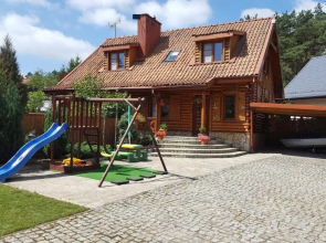 Mazury Drewniany Dom Malkinie k/Ełku