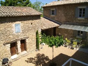 Villa With 5 Bedrooms in Oppède, With Wonderful Mountain View, Private