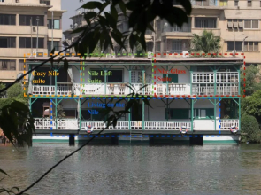 Houseboat65 - Historic home on the Nile - Central Cairo