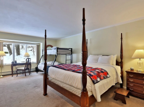 The Birch Ridge: Family Room #11 - Queen/bunkbed Suite In Killington, Vermont 1 Bedroom Home