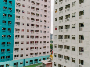Modern Look 2Br Green Pramuka City Apartment Near Mall