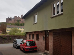 Ferienwohnung mit Aussicht auf die Burg