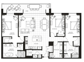 Honua Kai Konea 3 Free Rental Cars KBM Resorts Grand Suite 3 Units, 9 Bedrooms Ml-1418