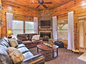 Sevierville Cabin w/ Hot Tub + Large Deck!