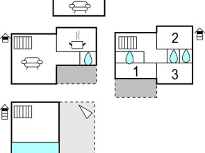 Beautiful Apartment in Smokvica Krmpotska With Outdoor Swimming Pool, Wifi and 3 Bedrooms