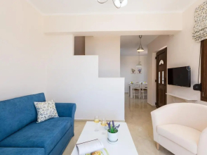 Anastasia Villa, view to Libyan sea, By ThinkVilla