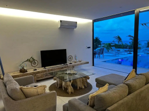 AURA AIR 1, pool & seaview villa, Choengmon 500m