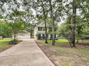 Modern Montgomery Home w/ Backyard, Deck, & Grill