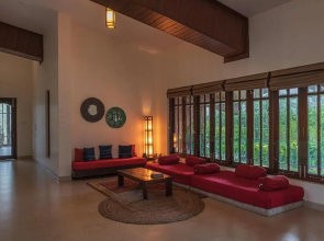 SaffronStays Ananya, Karjat - pet-friendly pool villa with a party deck and games