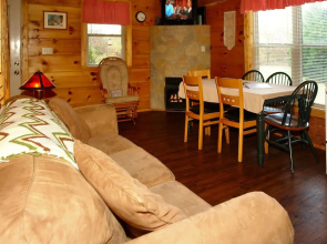 Jon's Pond on Cosby Creek - 2 Bedrooms, 2 Baths, Sleeps 6 Cabin by RedAwning