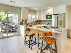 Walk to Park & Aquatic Center: Airy Redding Home!