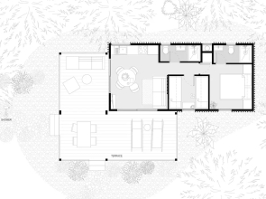 Pine Beach Pakostane Glamping Homes - All Inclusive light