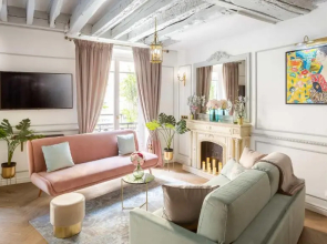 Luxury 4 bedroom 3 bathroom Aristocratic apartment - Louvre