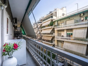 Lovely 1 Bd apt in Kalithea with Balcony
