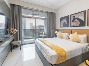 MAG Stylish Studio in Business Bay Pool