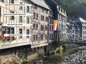 Ferienhaus An der Rur - 3 Apartments mitten in Monschau