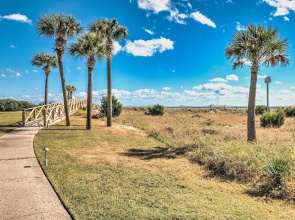 Just Beyond The Dune's Waters Edge Is A Cozy Ocean View Villa 3 Bedroom Villa by Peace Vacations