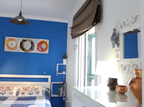 Apartment with one bedroom in Chipiona with wonderful sea view furnished terrace and WiFi 200 m from the beach