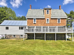 Riverfront Coastal Escape With Deep Water Dock!