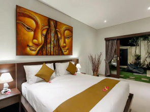 Villa 66, 5 min walk to Double 6 beach