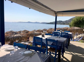 Sea view ground floor 300m from the beach