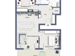 Haus am Wald Wohnung Sonne