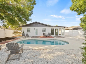 Sunny Palmetto Oasis: 4br Home With Private Pool 4 Bedroom Home by RedAwning