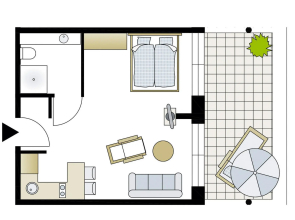 Apartment in Granzow near the lake