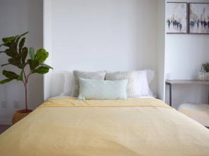 Modern Downtown Studio With City Views Balcony