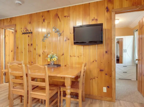 Dock + Views: Wooded Cabin on South Twin Lake