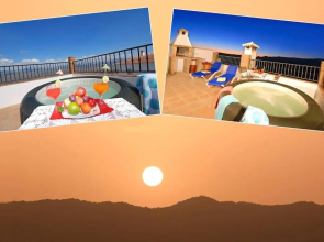 Casa Jose Comares -Beautiful village house- PRIVATE JACUZZI-views-BBQ-aircon-WIFI