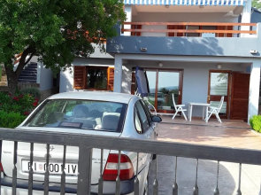 Apartment With 3 Bedrooms in Cesarica, With Wonderful sea View, Enclos