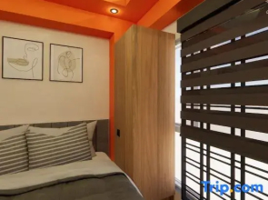 Near Manila Airport, "Hotel Style" Studio Condo With Kitchen + Pool, 5G