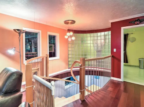 Downtown Anchorage Home, 1 Block to Coastal Trail!