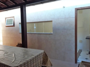 Casa com 4 quartos, piscina, churrasqueira na Praia de Mundaí
