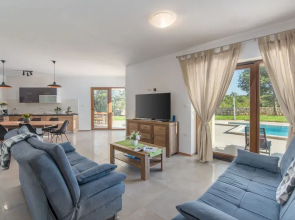 Newly Built Villa in a Secluded Location With a Pool for 8 People