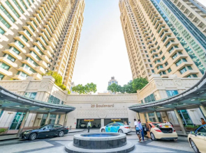 Monty - Cozy Penthouse With Burj Khalifa and Fountain View