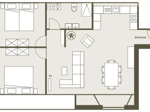 Luxury Penthouse Baden
