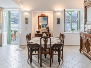 Seafront House in Andros Town with Sunrise & Ocean Views