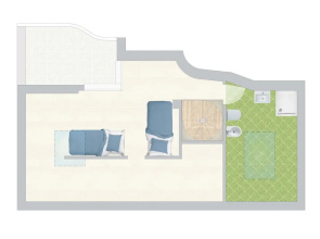 Apartment 30 Meters From the sea With 6 Beds With Full sea View
