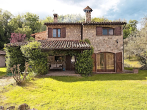 Casale Chimneys Immersed in Olive Trees